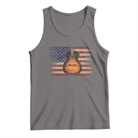 USA Flag Guitar Player Tank Top Retro 4th of July Musician Guitarist - Wonder Print Shop