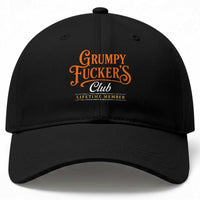 Grumpy Fuckers Club Lifetime Member Baseball Cap Gag Gift Birthday Husband Dad Fathers Day