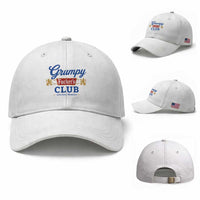 Grumpy Fuckers Club Lifetime Member Baseball Cap Sarcastic Gag Gift Birthday Husband Dad Fathers Day
