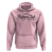 Vintage Grumpy Fuckers Club Lifetime Member Hoodie Gag Gift Birthday Husband Dad Fathers Day