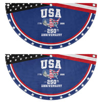 250th Anniversary USA Patriotic Fan Flag 4th of July America US Flag 250 Years American Flag