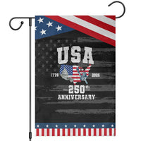 250th Anniversary USA Patriotic Garden Flag 4th of July America US Flag Patriotic 250 Years American Flag