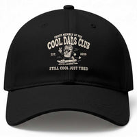 Cool Dads Club Baseball Cap Retro Skater Fatherhood Still Cool Just Tired Funny Dad Gifts