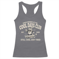 Cool Dads Club Racerback Tank Top Retro Skater Fatherhood Still Cool Just Tired Funny Dad Gifts