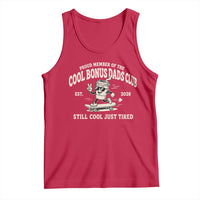 Cool Bonus Dads Club Tank Top Retro Skater Fatherhood Still Cool Just Tired Funny Step Dad Gifts