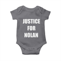 Justice for Nolan Baby Onesie Support and Rememberence Memorial