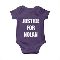 Justice for Nolan Baby Onesie Support and Rememberence Memorial