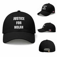 Justice for Nolan Baseball Cap Support and Rememberence Memorial