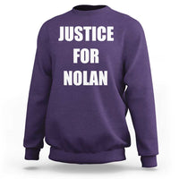 Justice for Nolan Sweatshirt Support and Rememberence Memorial