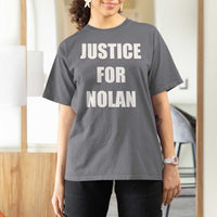 Justice for Nolan T Shirt For Women Support and Rememberence Memorial