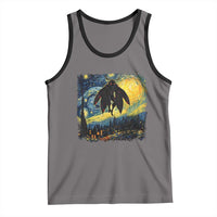Mothman Tank Top Starry Night Van Gogh Cryptid Lover - Wonder Print Shop