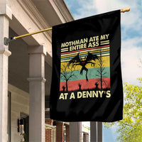 Funny Mothman Eat My Entire Ass Garden Flag Vintage Cryptid Funny Mothman Meme - Wonder Print Shop
