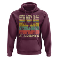 Funny Mothman Eat My Entire Ass Hoodie Vintage Cryptid Funny Mothman Meme - Wonder Print Shop