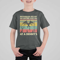 Funny Mothman Eat My Entire Ass T Shirt For Kid Vintage Cryptid Funny Mothman Meme - Wonder Print Shop