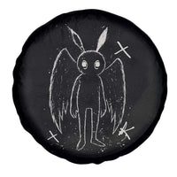 Creepy Cute Mothman Spare Tire Cover Alt Goth Grunge Horror Aesthetic Cryptid - Wonder Print Shop