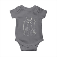 Creepy Cute Mothman Baby Onesie Alt Goth Grunge Horror Aesthetic Cryptid - Wonder Print Shop