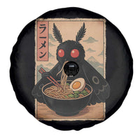 Funny Mothman Ramen Spare Tire Cover Japanese Kawaii Noodles Cryptid Retro Manga Anime - Wonder Print Shop