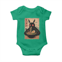 Funny Mothman Ramen Baby Onesie Japanese Kawaii Noodles Cryptid Retro Manga Anime - Wonder Print Shop