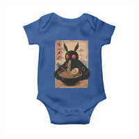 Funny Mothman Ramen Baby Onesie Japanese Kawaii Noodles Cryptid Retro Manga Anime - Wonder Print Shop