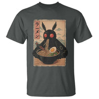 Funny Mothman Ramen T Shirt Japanese Kawaii Noodles Cryptid Retro Manga Anime - Wonder Print Shop