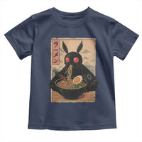 Funny Mothman Ramen Toddler T Shirt Japanese Kawaii Noodles Cryptid Retro Manga Anime - Wonder Print Shop