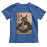 Funny Mothman Ramen Toddler T Shirt Japanese Kawaii Noodles Cryptid Retro Manga Anime - Wonder Print Shop