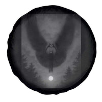 Mothman Spare Tire Cover Horror Poster Halloween Cryptid Lover - Wonder Print Shop