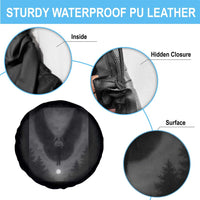 Mothman Spare Tire Cover Horror Poster Halloween Cryptid Lover - Wonder Print Shop