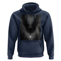 Mothman Hoodie Horror Poster Halloween Cryptid Lover - Wonder Print Shop