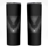 Mothman Skinny Tumbler Horror Poster Halloween Cryptid Lover - Wonder Print Shop