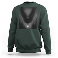 Mothman Sweatshirt Horror Poster Halloween Cryptid Lover - Wonder Print Shop