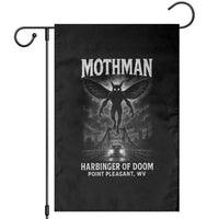 Mothman Garden Flag Horror Poster Halloween Harbinger of Doom Cryptid Creature - Wonder Print Shop
