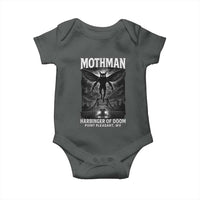 Mothman Baby Onesie Horror Poster Halloween Harbinger of Doom Cryptid Creature - Wonder Print Shop
