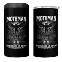 Mothman 4 in 1 Can Cooler Tumbler Horror Poster Halloween Harbinger of Doom Cryptid Creature - Wonder Print Shop