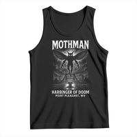 Mothman Tank Top Horror Poster Halloween Harbinger of Doom Cryptid Creature - Wonder Print Shop