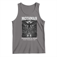 Mothman Tank Top Horror Poster Halloween Harbinger of Doom Cryptid Creature - Wonder Print Shop