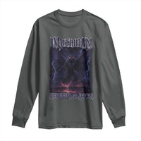 Mothman Long Sleeve Shirt Black Bridge Folk Horror Cryptid Fan