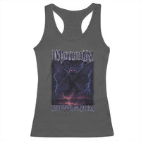 Mothman Racerback Tank Top Black Bridge Folk Horror Cryptid Fan