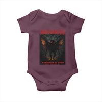 Mothman Baby Onesie Horror Harbinger of Doom Urban Myth Cryptid Creature - Wonder Print Shop