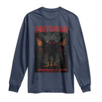 Mothman Long Sleeve Shirt Horror Harbinger of Doom Urban Myth Cryptid Creature - Wonder Print Shop