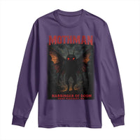 Mothman Long Sleeve Shirt Horror Harbinger of Doom Urban Myth Cryptid Creature - Wonder Print Shop