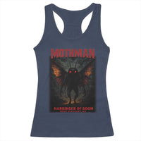 Mothman Racerback Tank Top Horror Harbinger of Doom Urban Myth Cryptid Creature - Wonder Print Shop