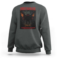 Mothman Sweatshirt Horror Harbinger of Doom Urban Myth Cryptid Creature - Wonder Print Shop