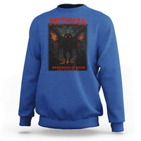 Mothman Sweatshirt Horror Harbinger of Doom Urban Myth Cryptid Creature - Wonder Print Shop