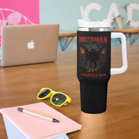 Mothman Tumbler With Handle Horror Harbinger of Doom Urban Myth Cryptid Creature - Wonder Print Shop