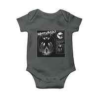 Mothman Baby Onesie Retro Horror Manga Urban Myth Cryptid Creature - Wonder Print Shop