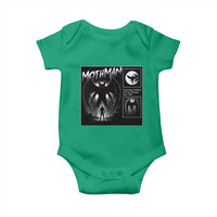 Mothman Baby Onesie Retro Horror Manga Urban Myth Cryptid Creature - Wonder Print Shop