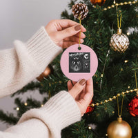 Mothman Ceramic Ornament Retro Horror Manga Urban Myth Cryptid Creature - Wonder Print Shop