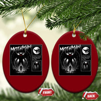 Mothman Ceramic Ornament Retro Horror Manga Urban Myth Cryptid Creature - Wonder Print Shop
