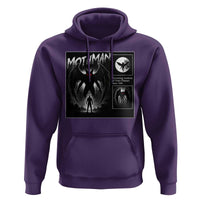 Mothman Hoodie Retro Horror Manga Urban Myth Cryptid Creature - Wonder Print Shop